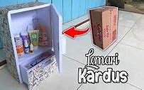 Membuat Lemari Dari Kardus